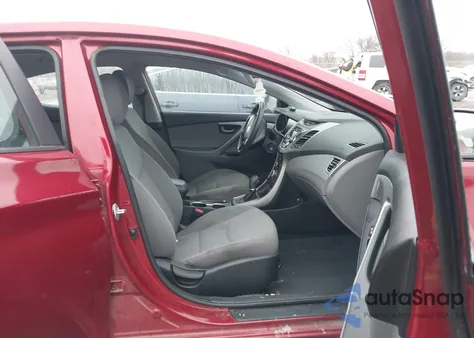 2014 Hyundai Elantra Se z USA, uszkodzony, nr VIN 5NPDH4AE7EH539673